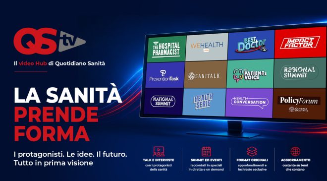 Nasce QS tv, il video hub di Quotidiano Sanità: la sanità e la medicina diventano una piattaforma multimediale